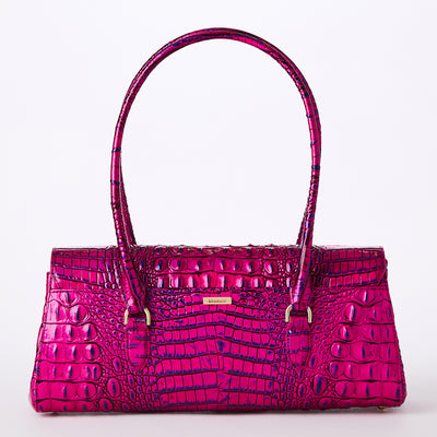 Voltage Violet Melbourne Dayan Satchel Back View 
