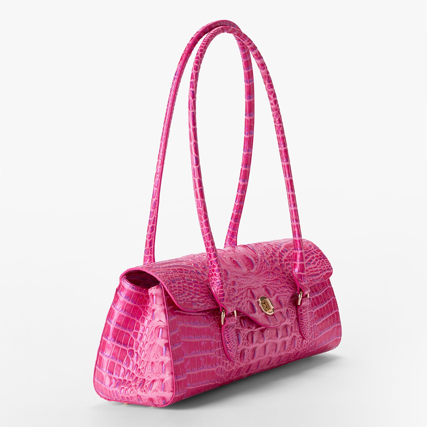 Phlox Pink Melbourne Dayan Satchel Side View