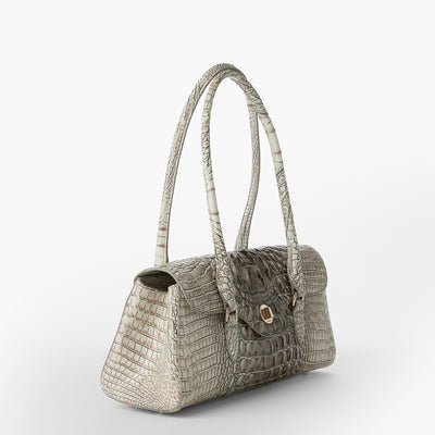 Timeless Taupe Ombre Melbourne Dayan Satchel Side View 