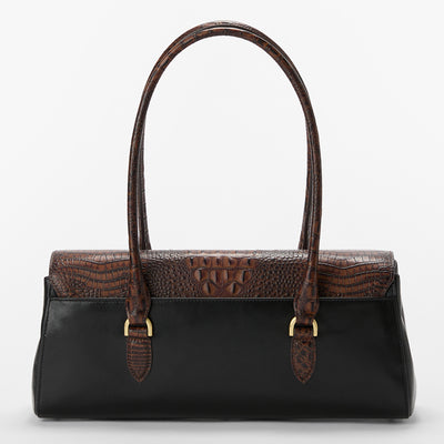 Black Tuscan Dayan Satchel Back View 