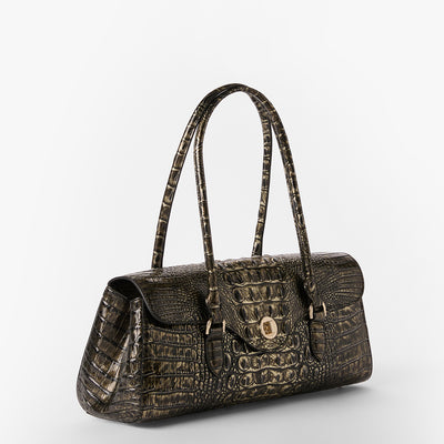 Onyx Melbourne Dayan Satchel Side View 