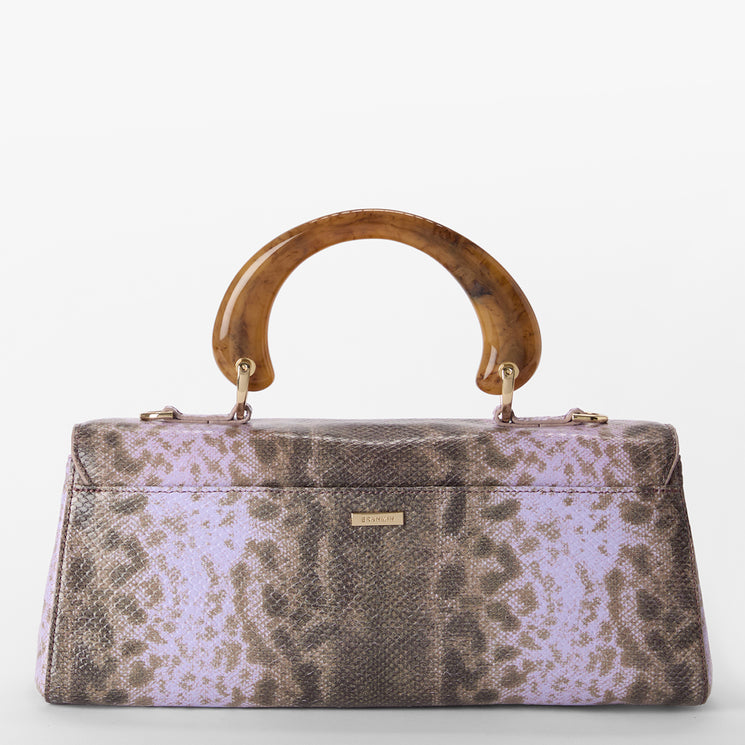 Sheer Lavender Cassatt Dayan Satchel Back View