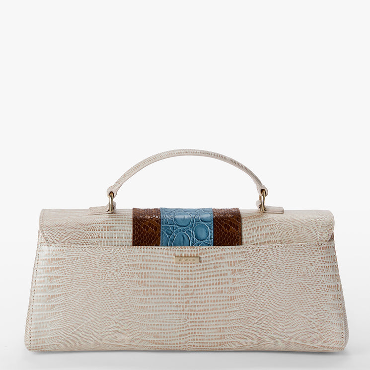 Blue Westlake Dayan Satchel Back View