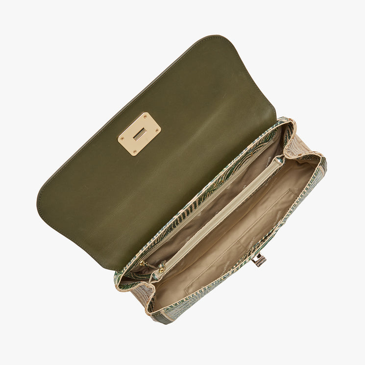 Multi Villa Dayan Satchel Open Top View