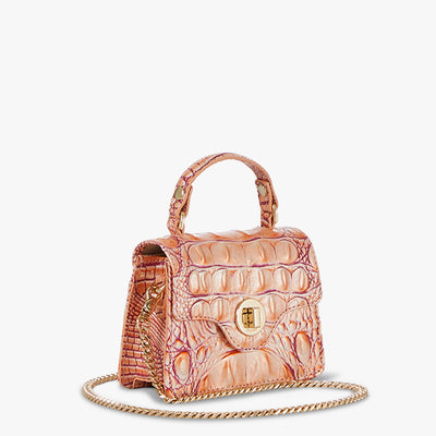 Apricot Rose Melbourne Arietta Crossbody Side View 
