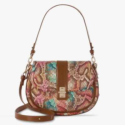 Happy Hour Rosina Cynthia Shoulder Bag Front View with Strap 
