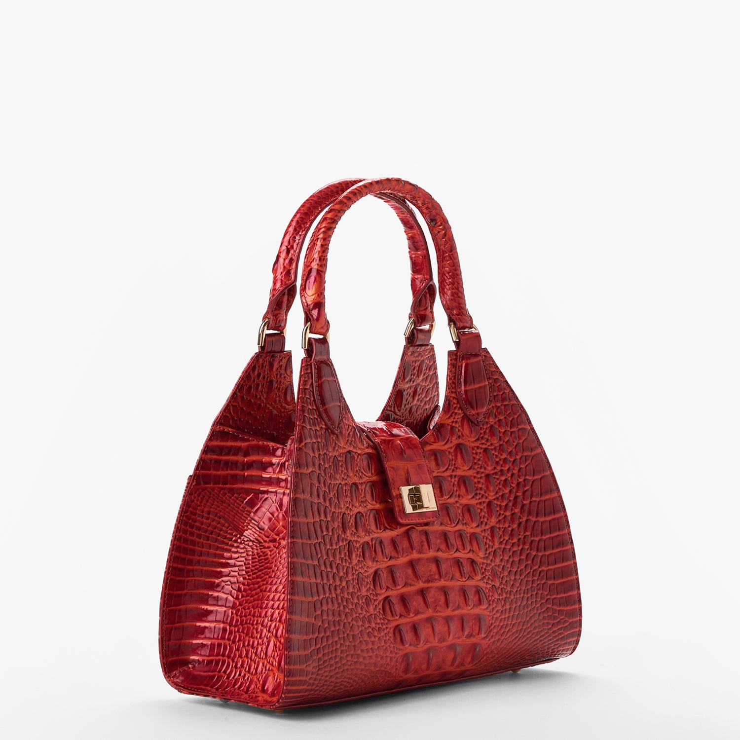 Brahmin Adrian Satchel Women s Handbags Radiant Red Leather