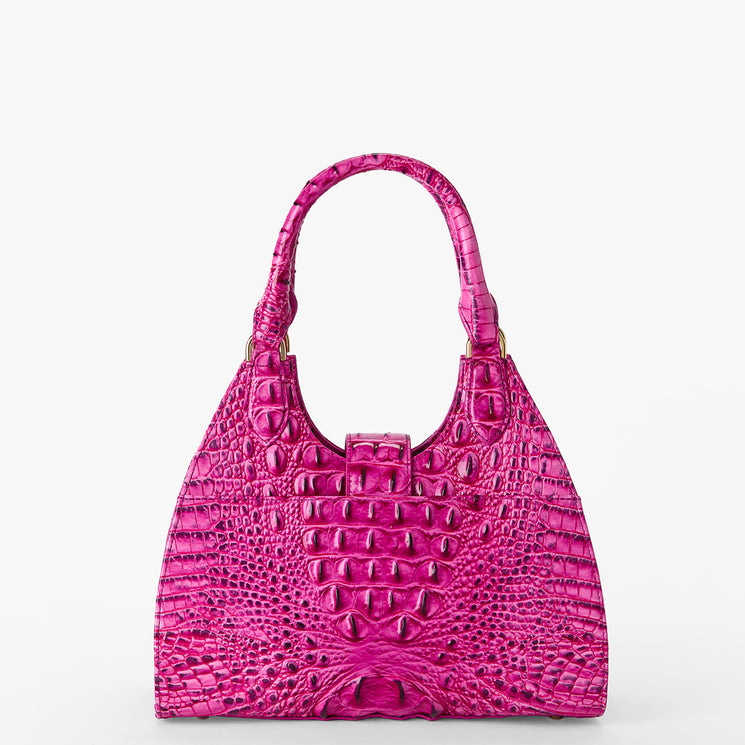 Electric Fuchsia Melbourne	Adrian Satchel Back View