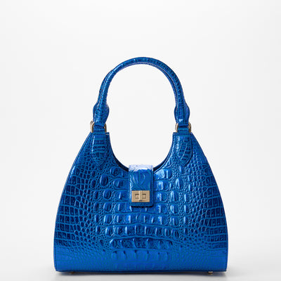 Adrian Cobalt Potion Melbourne Satchel Front View