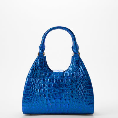 Adrian Cobalt Potion Melbourne Satchel Back View