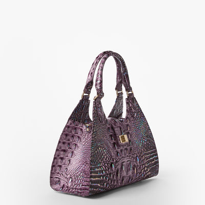 Passion Purple Melbourne Adrian Satchel Side View 