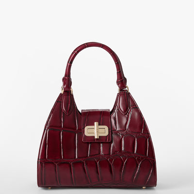 Merlot Nerina Adrian Satchel Front View 