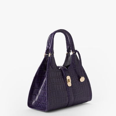 Voltage Violet Sirona Adrian Satchel Side View 
