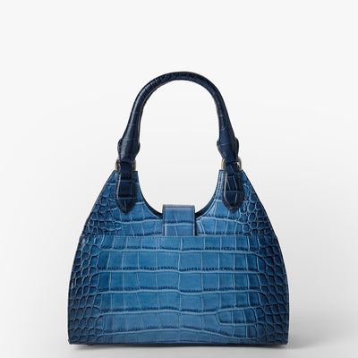 Heavenly Blue Lumeria Adrian Satchel Back View 