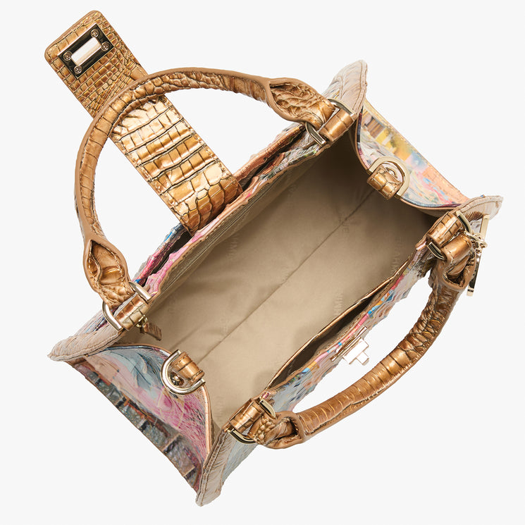 Multi Myrtos Adrian Satchel Open Top View