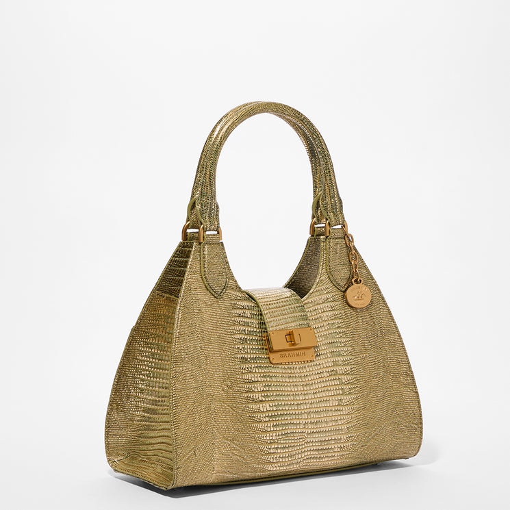 Olive Bachata Adrian Satchel Side View