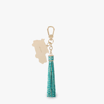 Mermaid Green Melbourne Copa Charm Tassel Back View 
