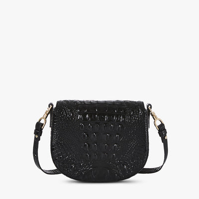 Black Melbourne Briar Crossbody Back View 