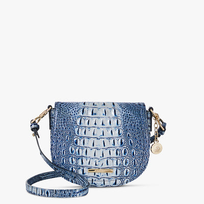 Coastal Blue Melbourne Briar Crossbody Front View 
