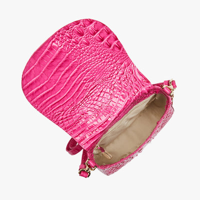 Paradise Pink Melbourne Briar Crossbody Open Top View 
