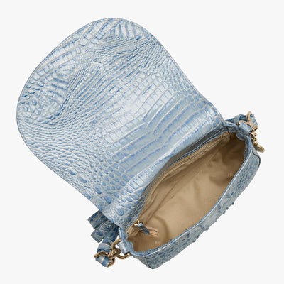 Heavenly Blue Melbourne Briar Crossbody Open Top View 