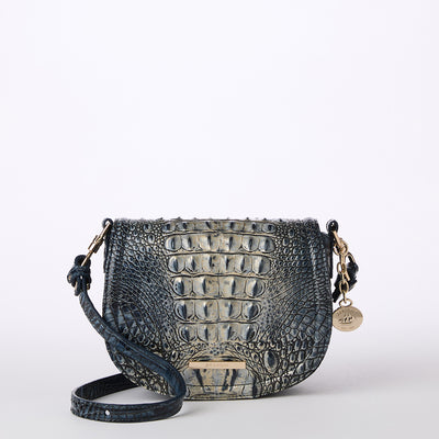 Twilight Blue Ombre Melbourne Briar Crossbody Front View 
