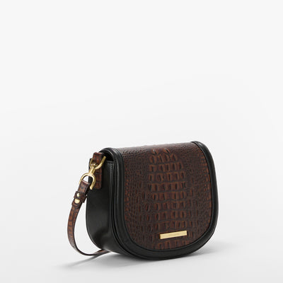 Black Tuscan Briar Crossbody Side View 