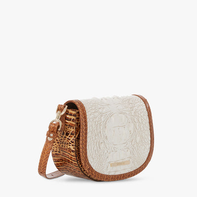 Coconut Milk Taber Briar Crossbody Side View 