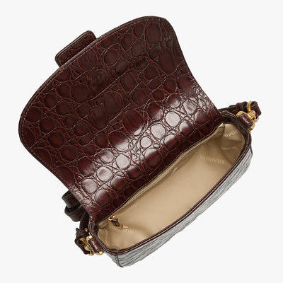 Ganache Vanderbilt Briar Crossbody Open Top View 