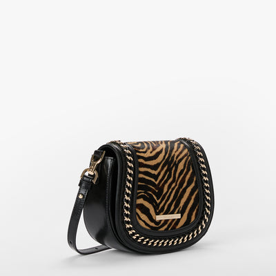 Black Caspian Briar Crossbody Side View 