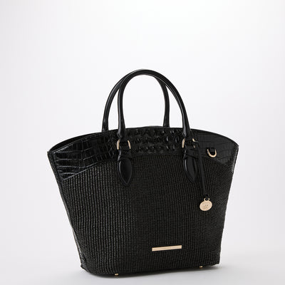 Jeanne Black Belhaven Tote Side View