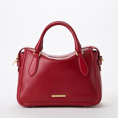 Radiant Red Mystic Micaela Satchel Front View 
