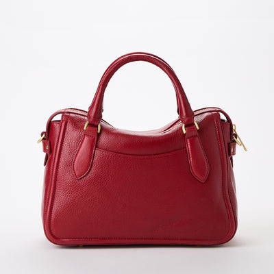 Radiant Red Mystic Micaela Satchel Back View 
