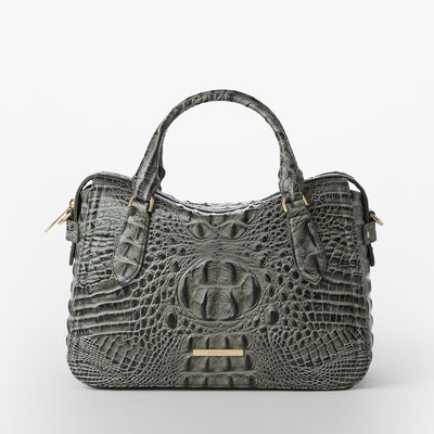 Charcoal Zinnia Micaela Satchel Front View 