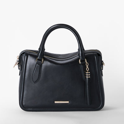 Black Nightshade Micaela Satchel Front View 