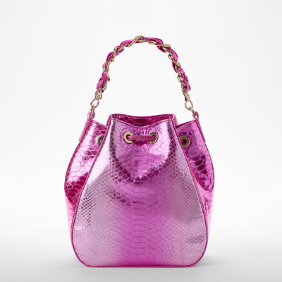 Rose Water Akoni Melinda Bucket Bag Back View