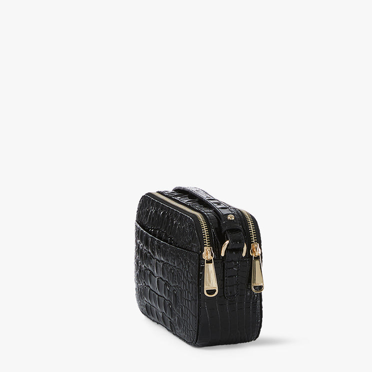 Black Melbourne Danica Crossbody Side View 
