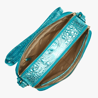 Aqua Potion Melbourne Danica Crossbody Open Top View 
