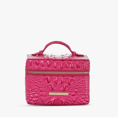 Paradise Pink Melbourne Small Charmaine Makeup Case Front View 
