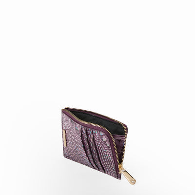 Passion Purple Melbourne Lennon Wallet Side View open