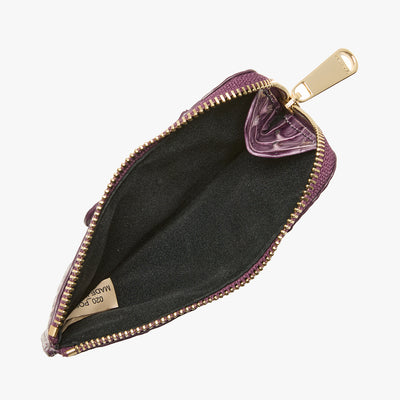 Passion Purple Melbourne Lennon Wallet Open Top View 