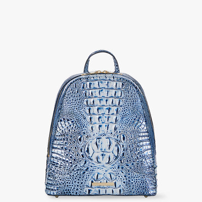 Coastal Blue Melbourne Nola Backpack Front View 
