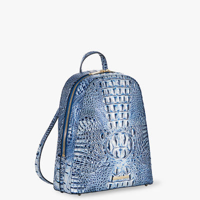 Coastal Blue Melbourne Nola Backpack Side View 
