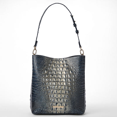 Twilight Blue Ombre Melbourne Celina Bucket Bag Front View 
