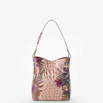 Chrysanthemum Ombre Melbourne Celina Bucket Bag Back View