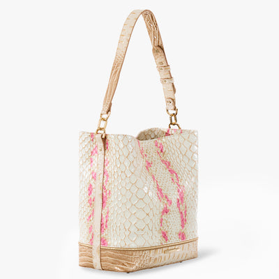 Apricot Rose Valentia Celina Bucket Bag Side View