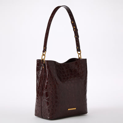 Ganache Vanderbilt Celina Bucket Bag Side View 
