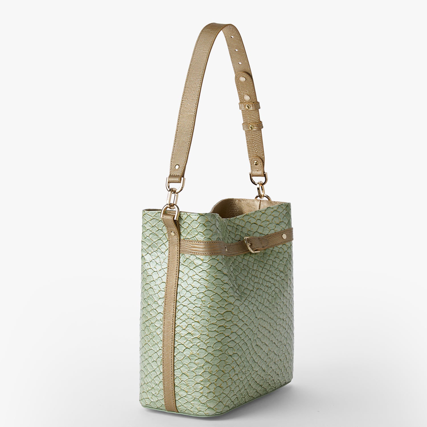Celina Bucket Bag | Mint Novella | BRAHMIN