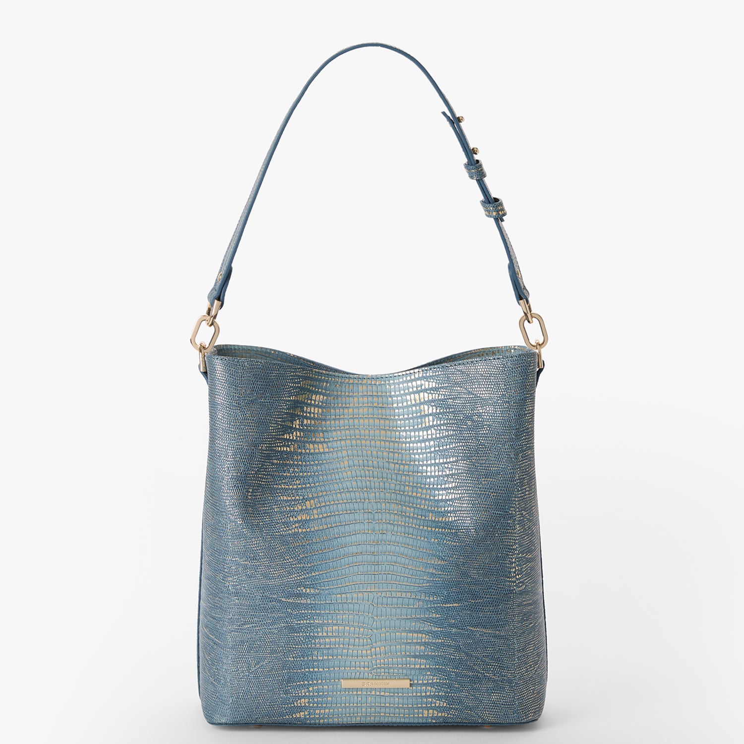 Celina Bucket Bag | Moonlit Blue Ballad | BRAHMIN