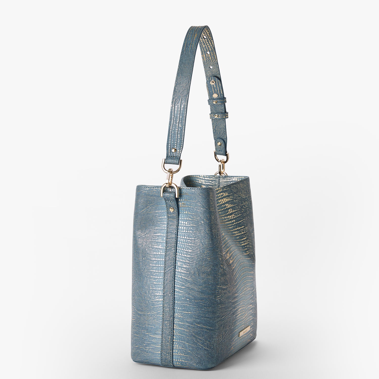 Celina Bucket Bag | Moonlit Blue Ballad | BRAHMIN